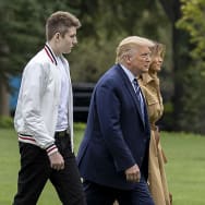 Barron Trump, Donald Trump, Melania Trump