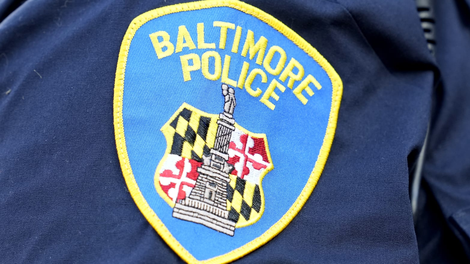 The Baltimore city police logo