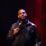 Marlon Wayans performs at The Apollo Theater on November 11, 2023 in New York City.