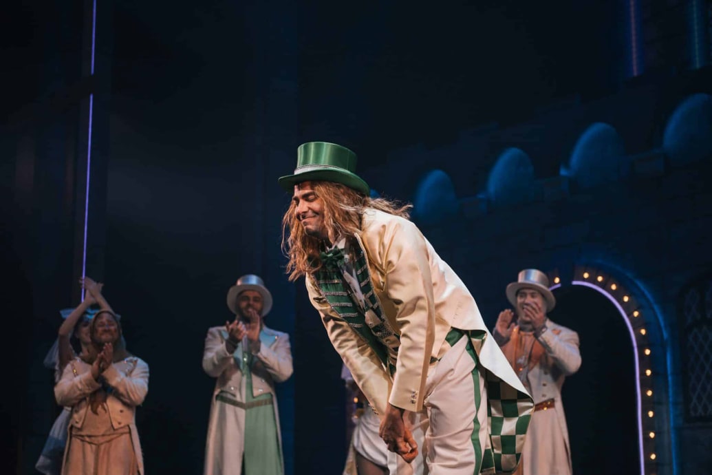 Jonathan Bennett takes a bow in ‘Spamalot’