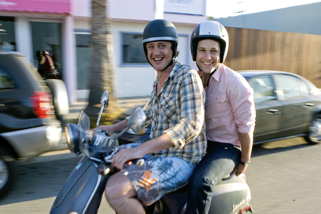 Jason Segel and Paul Rudd in 'I Love You Man'