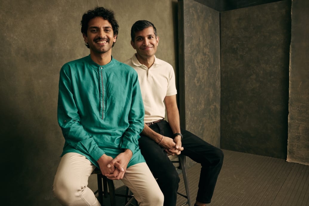 Portrait of Karan Soni and Roshan Sethi at the SXSW Film and TV Festival