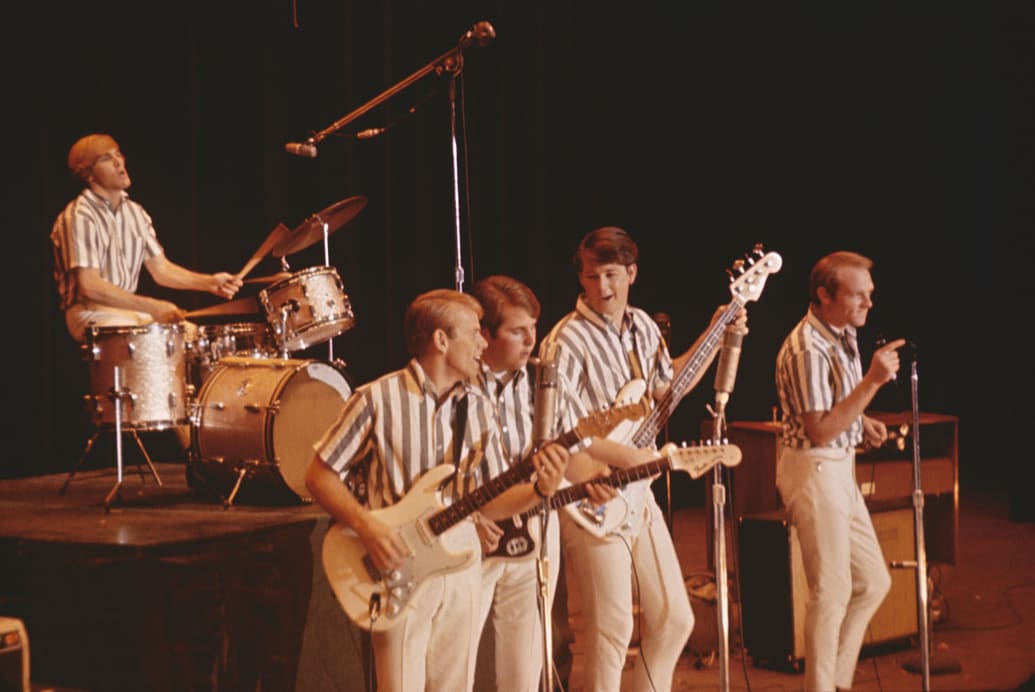 Photograph of The Beach Boys