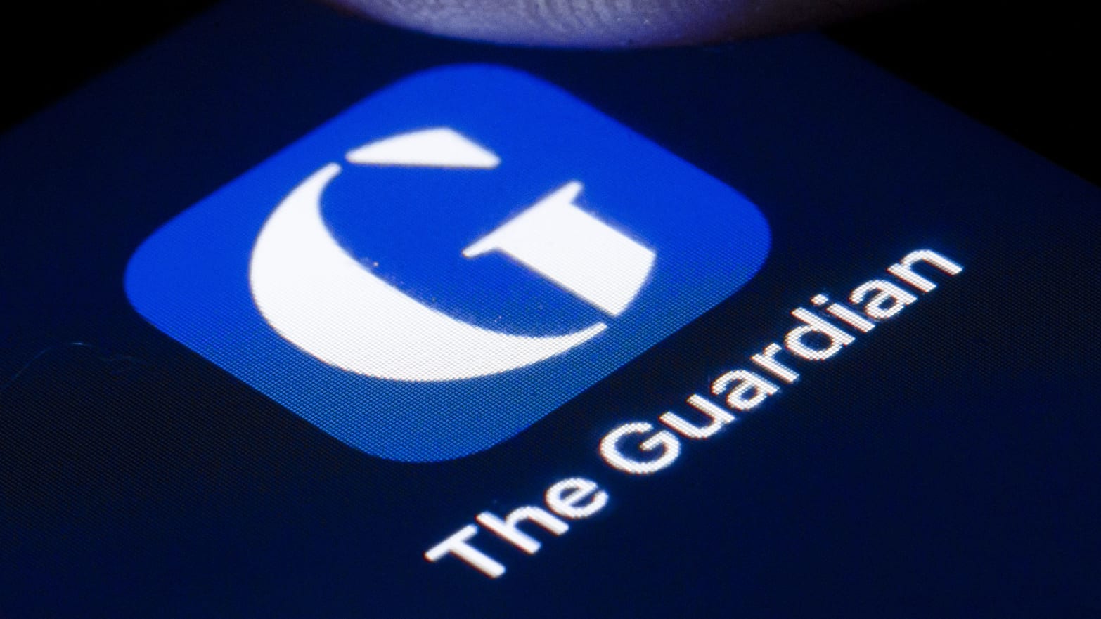 The logo of The Guardian.