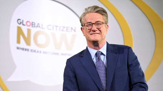 Joe Scarborough speaks at the Global Citizen NOW Summit.
