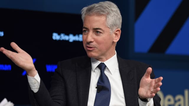 Bill Ackman speaks at The New York Times DealBook Conference at Jazz at Lincoln Center on November 10, 2016 in New York City.