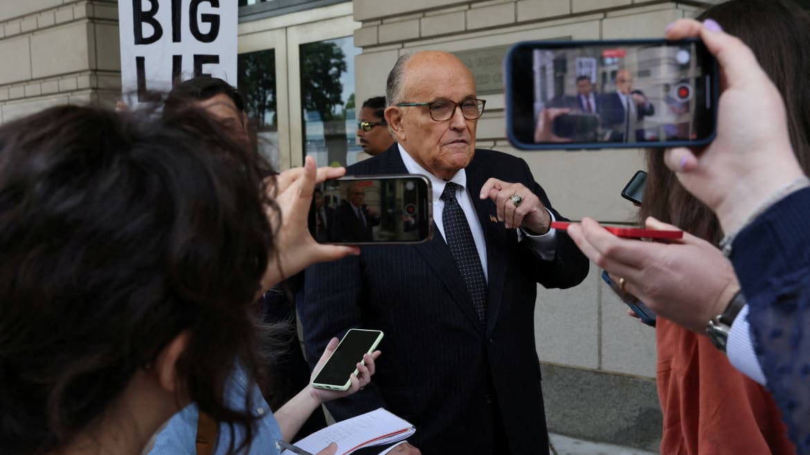 Rudy Giuliani Dragged by Judge in Scathing Defamation Ruling