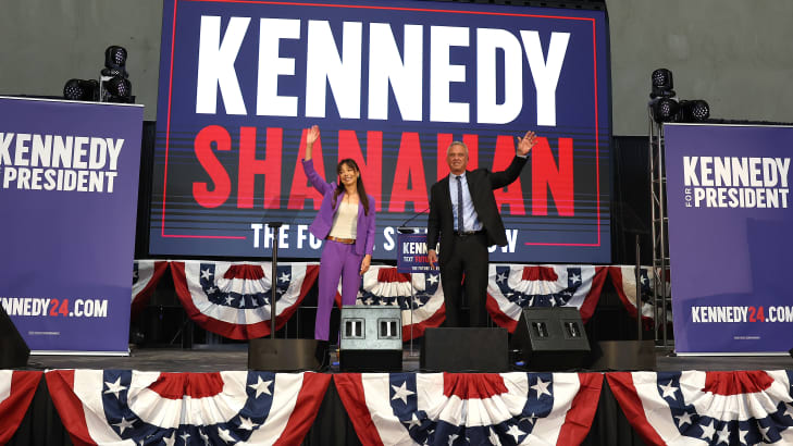 Robert F. Kennedy Jr. and Nicole Shanahan