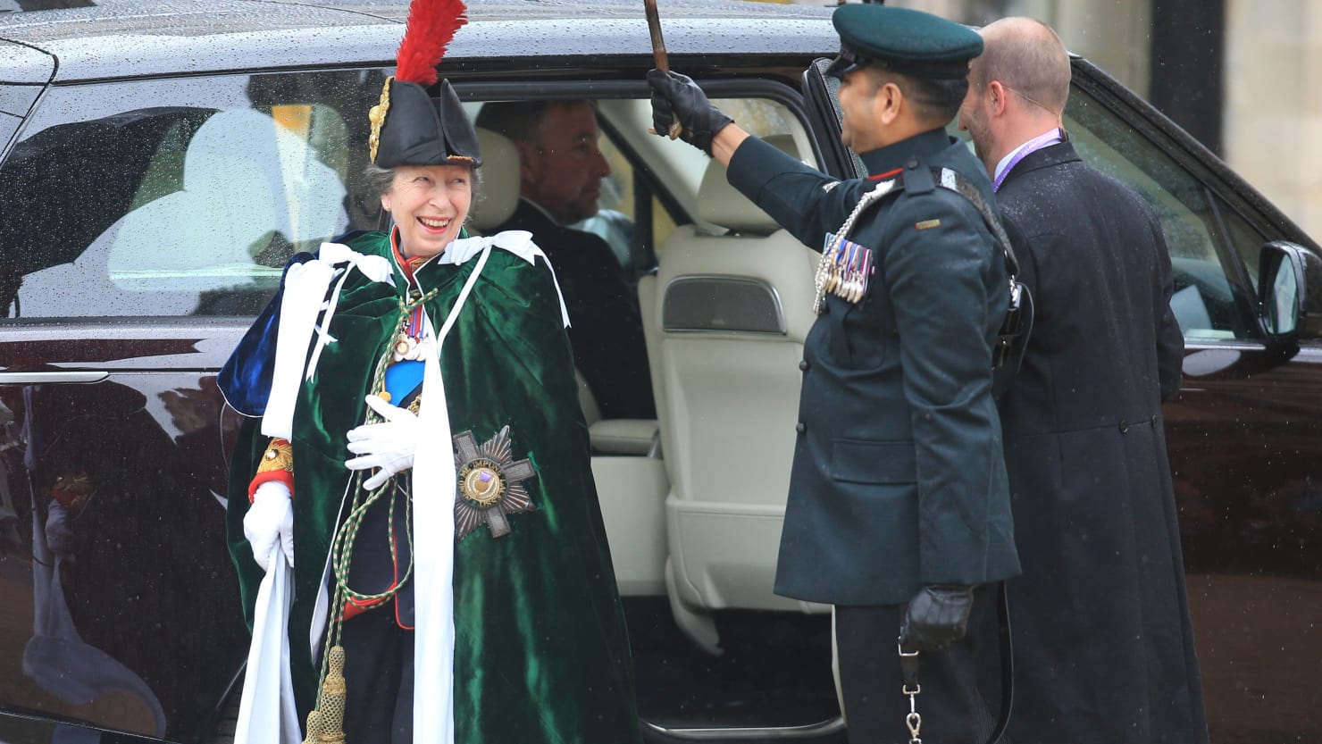 Princess Anne wins the coronation with Swagger – and Block’s hat