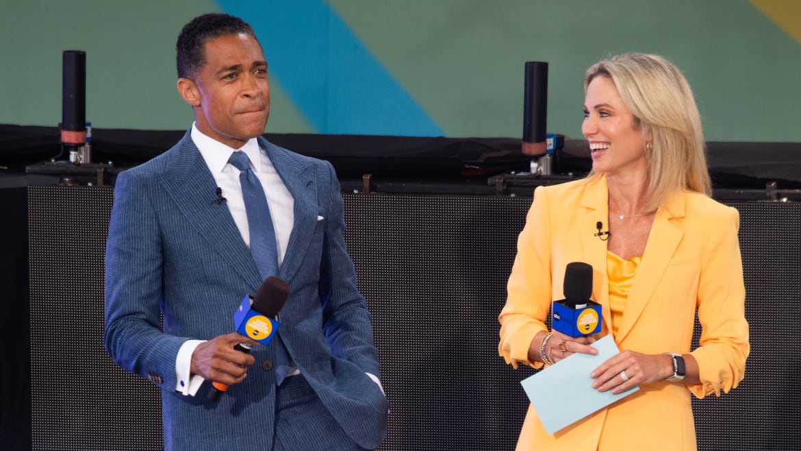 ‘GMA3’ Lovebirds Amy Robach and T.J. Holmes Will Both Exit ABC News