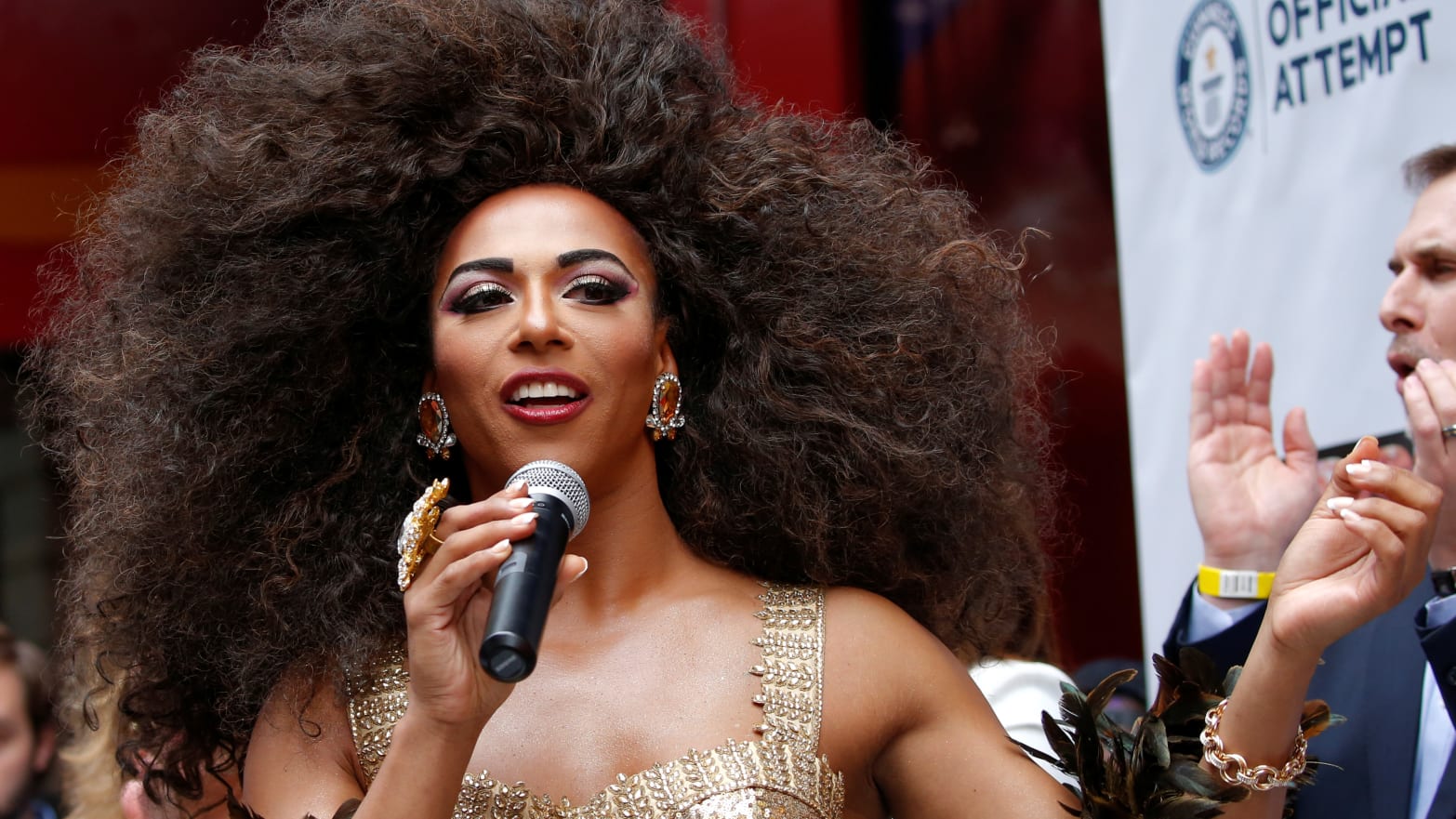 The drag queen Shangela has been accused of raping a former production assistant.