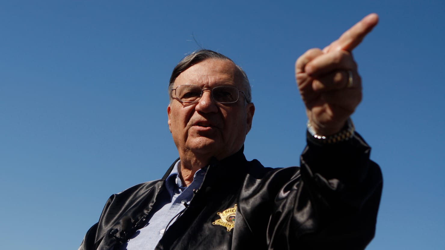 Before He Was the Bane of Immigrants Joe Arpaio Was an  