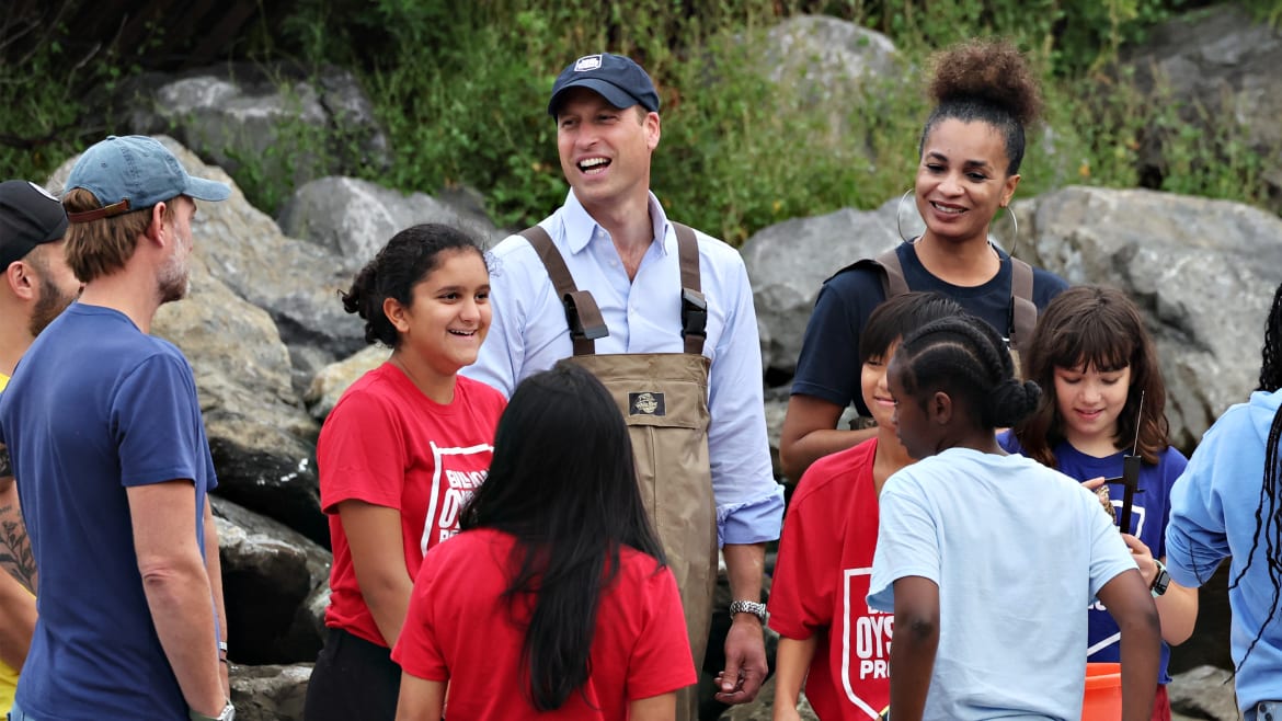 Prince William’s Cheery Environmental Message to Kids: ‘Shoot for the EARTH’