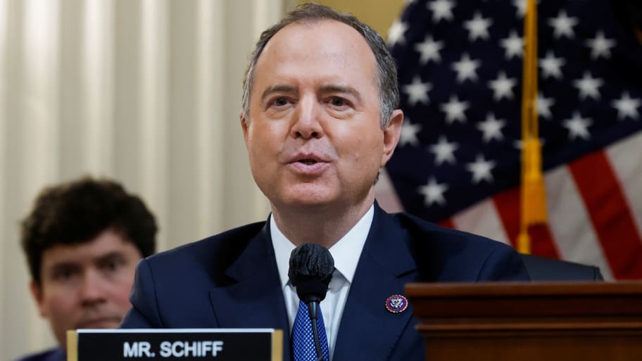 Adam Schiff (D-CA) speaks during the fourth of eight planned public hearings