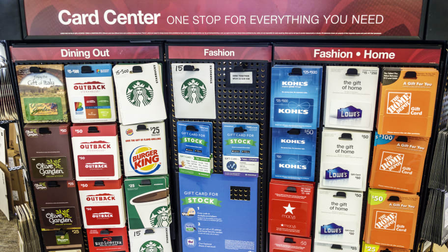 Gift Card Display