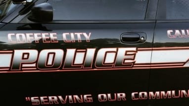 A Coffee City police car