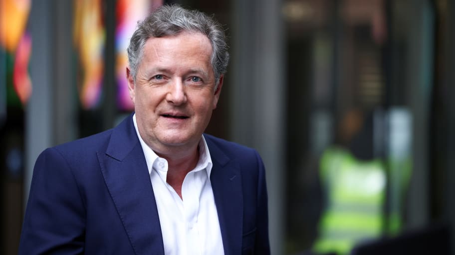 Journalist and TV presenter Piers Morgan leaves the BBC Headquarters in London, Britain, January 16, 2022.