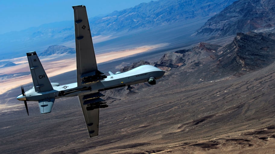 A U.S. reaper drone