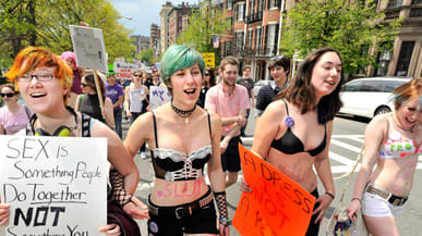 Slut Walks Are Organized by Liberal Feminists, but Don't Help Women