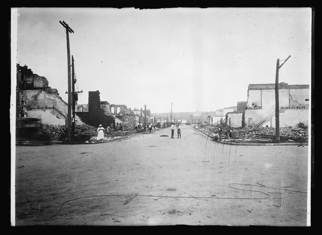 After the Tulsa Race Massacre on June 1, 1921 in Tulsa, Oklahoma.