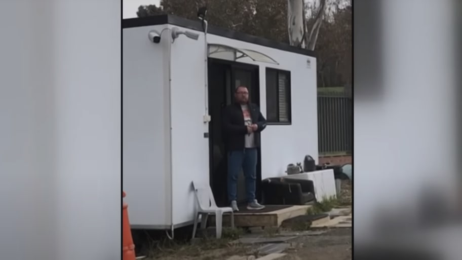 An alleged Russian diplomat squatting in Australia. 