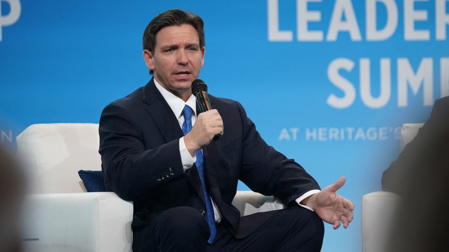 Florida Governor Ron DeSantis.