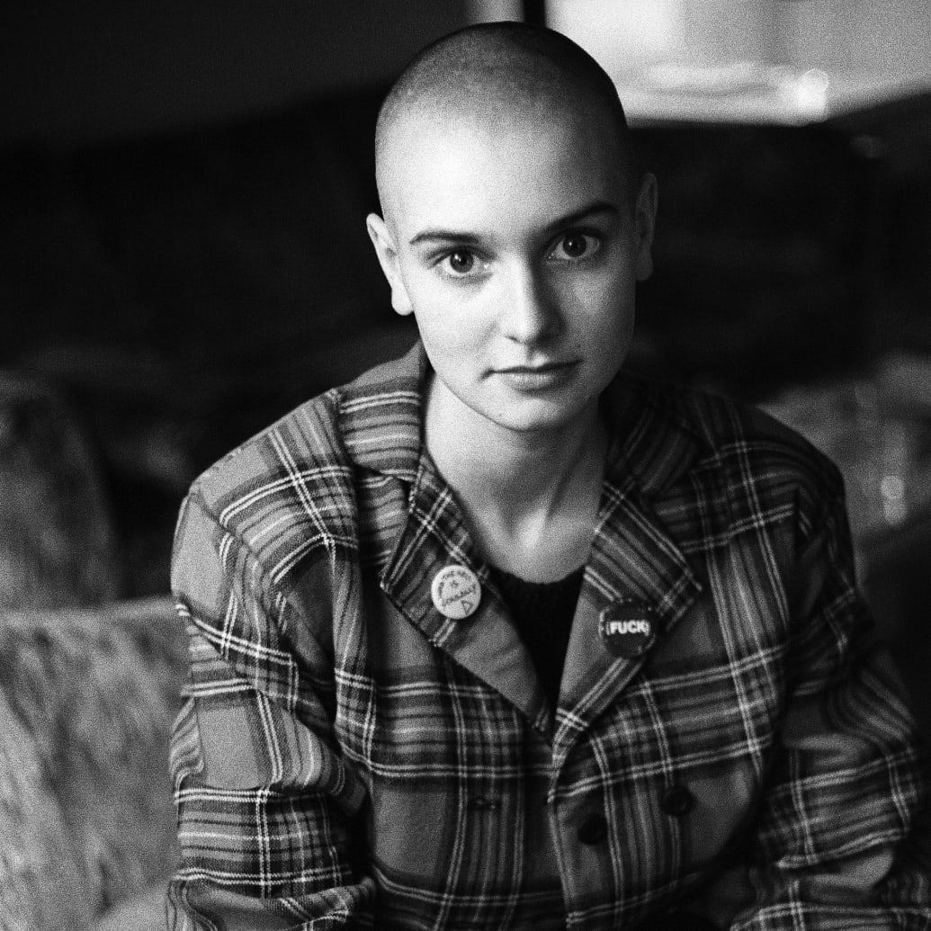 Sinead O'Connor, at the American Hotel, Amsterdam, Nertherlands on November 10th 1987.