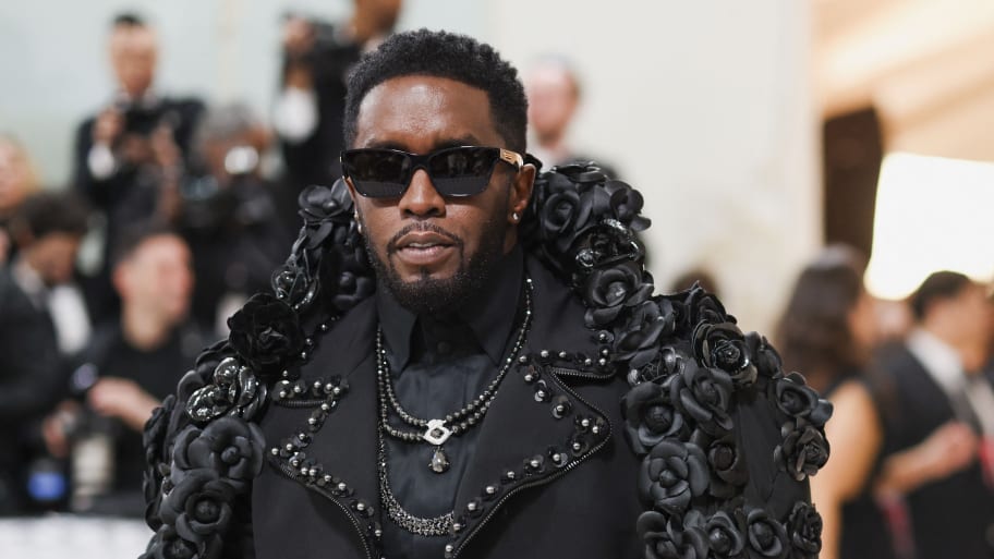 Diddy poses at the Met Gala, an annual fundraising gala held for the benefit of the Metropolitan Museum of Art's Costume Institute in New York City, New York, U.S., May 1, 2023.