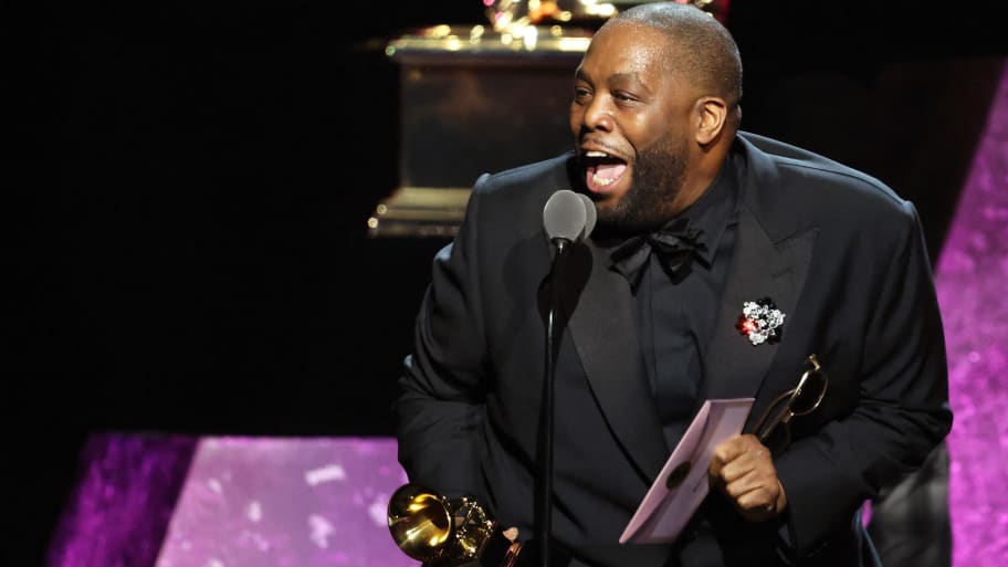 Killer Mike accepts the award for Best Rap Album for Michael during the Premiere ceremony of the 66th Annual Grammy Awards in Los Angeles, California, U.S., February 4, 2024.