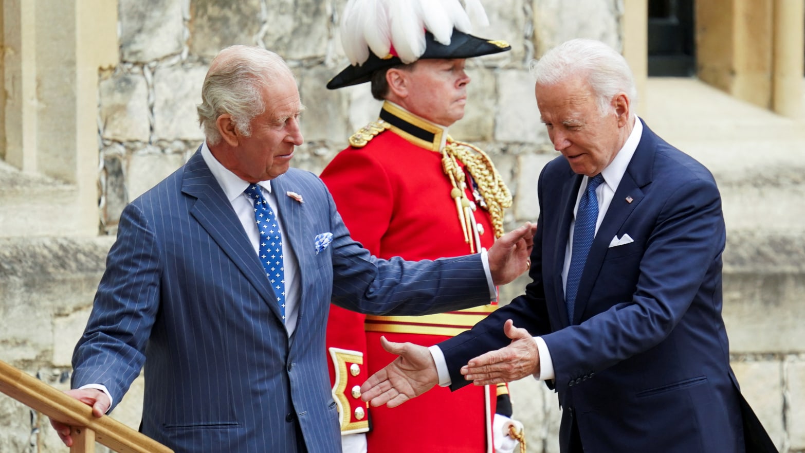 President Biden met King Charles