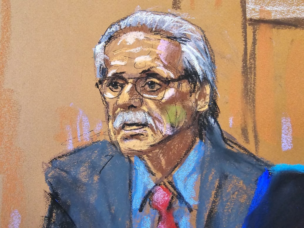 David Pecker was questioned in the criminal trial of former US President Donald Trump