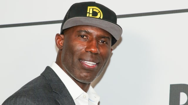Terrell Davis on the red carpet at a charity event in 2022. 