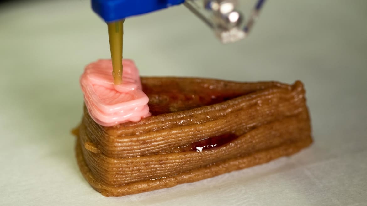 Would You Eat This 3D-Printed Cheesecake?