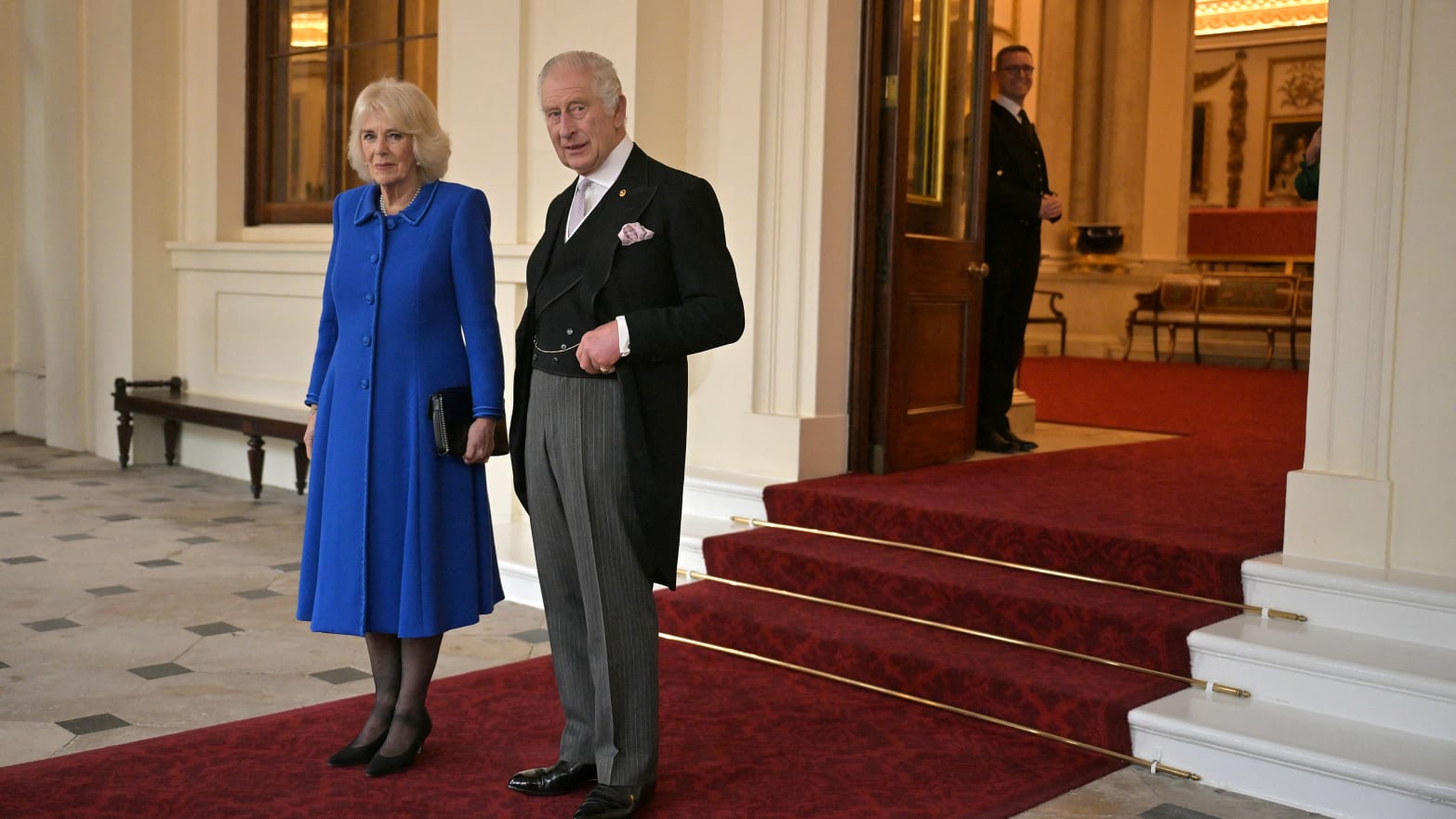 King Charles III and his wife, Queen Camilla.