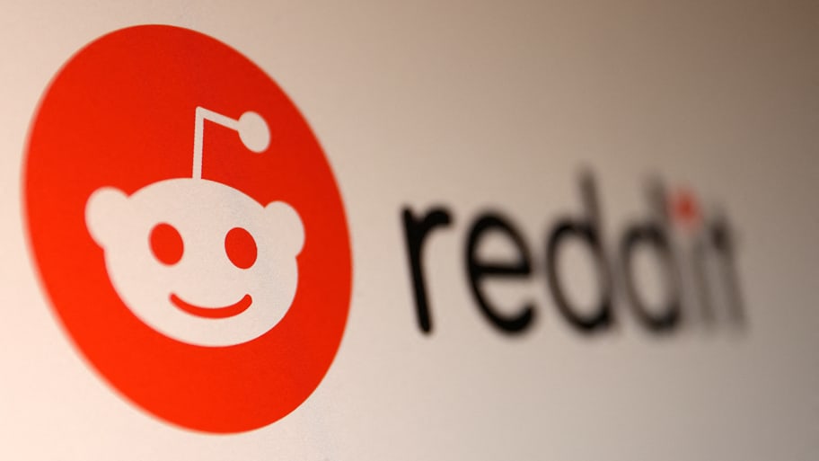 An illustration depicting the Reddit logo.