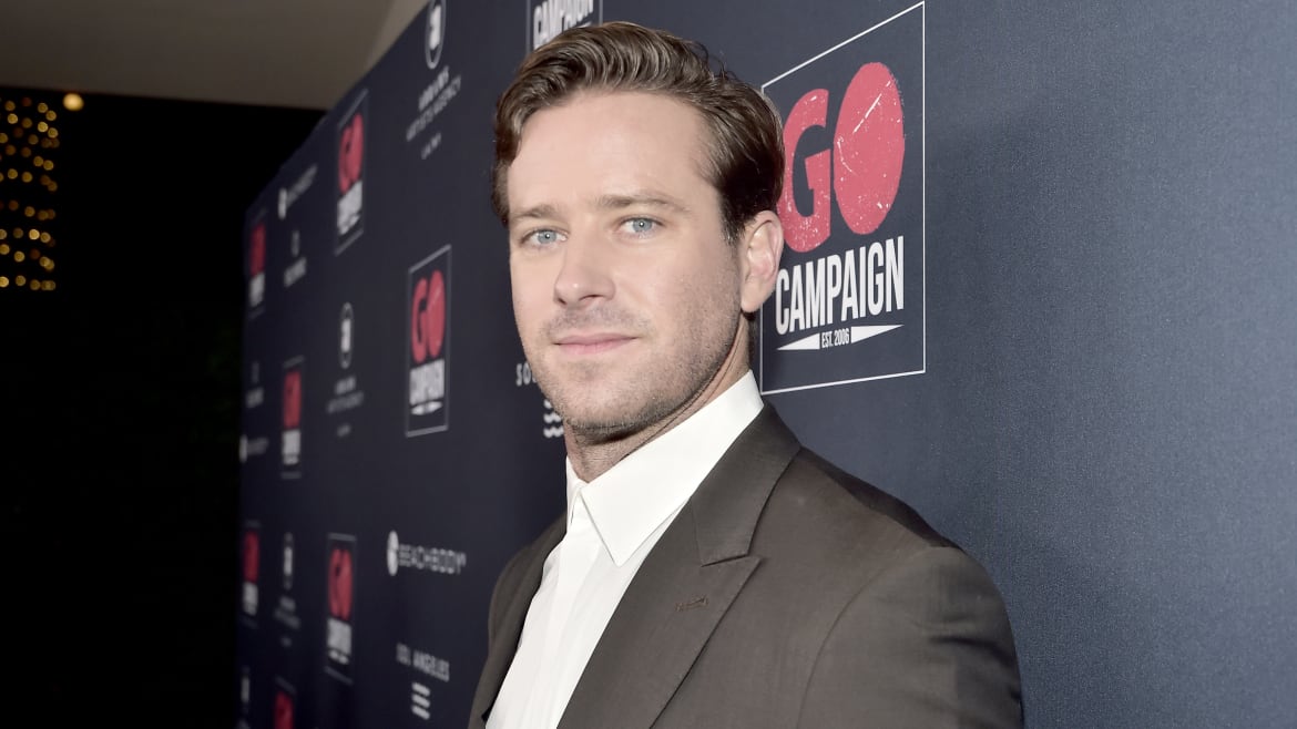 No, Armie Hammer Is Not Working at a Resort in the Cayman Islands—At Least, Not Yet