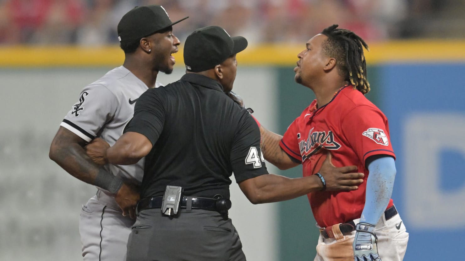 Twitter Drags Tim Anderson After Jose Ramirez Knocks Him Out