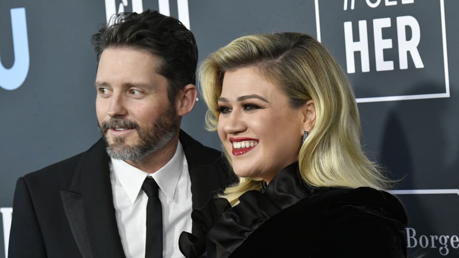 Brandon Blackstock and Kelly Clarkson attend the 25th Annual Critics' Choice Awards