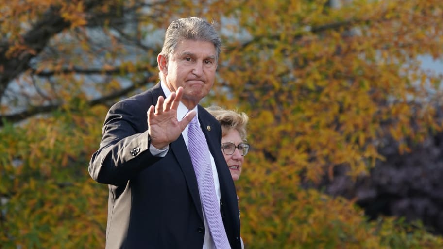Joe Manchin hasn't ruled out a third-party presidential bid that Democrats fear could siphon votes from President Joe Biden