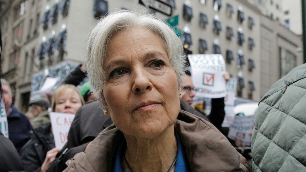 Watch: Jill Stein Shoved by Cops in Chaotic Raid on Campus Protest