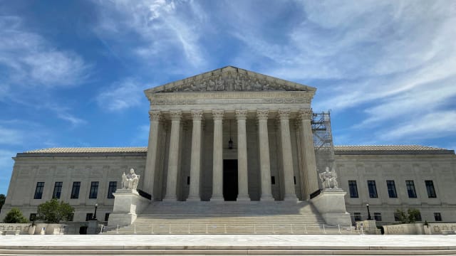 A general view of the U.S. Supreme Court building in Washington, U.S., June 1, 2024. 