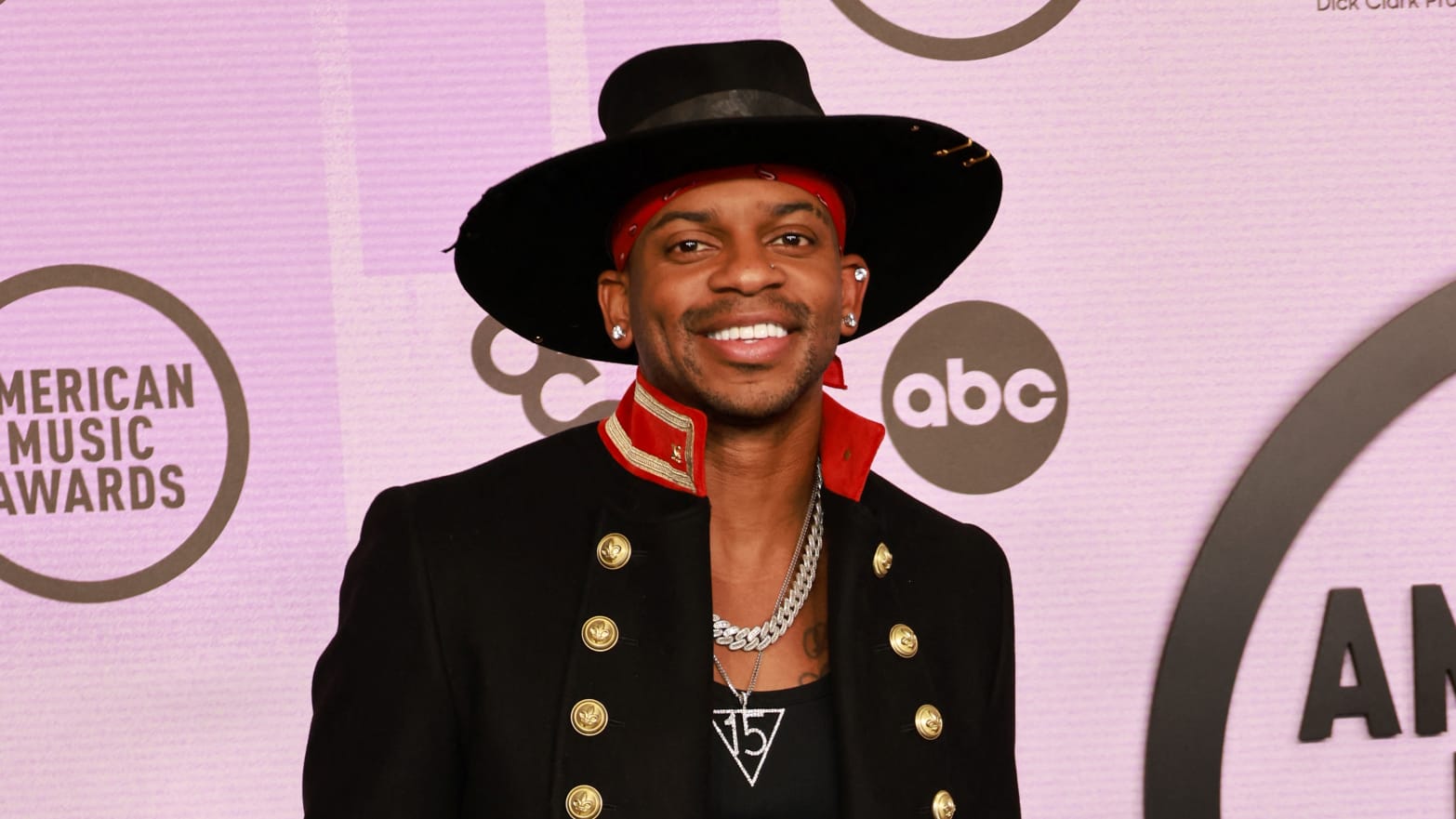 Jimmie Allen at the American Music Awards