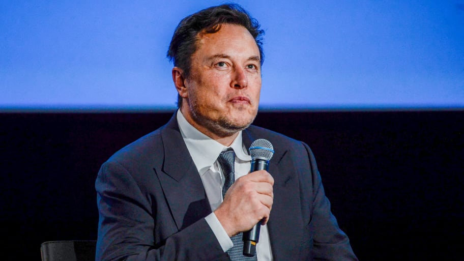 Elon Musk attends Offshore Northern Seas 2022 in Stavanger, Norway, Aug. 29, 2022. 