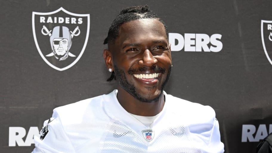 Raiders' officials remain mum on Antonio Brown's release