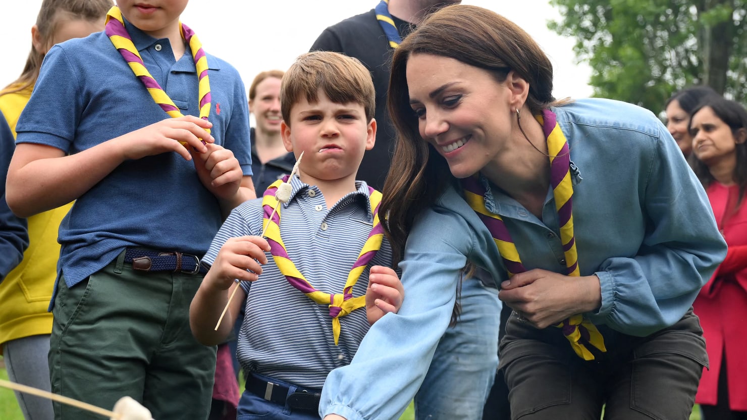 Prince Louis, 5, Performs First Ever Royal Engagement