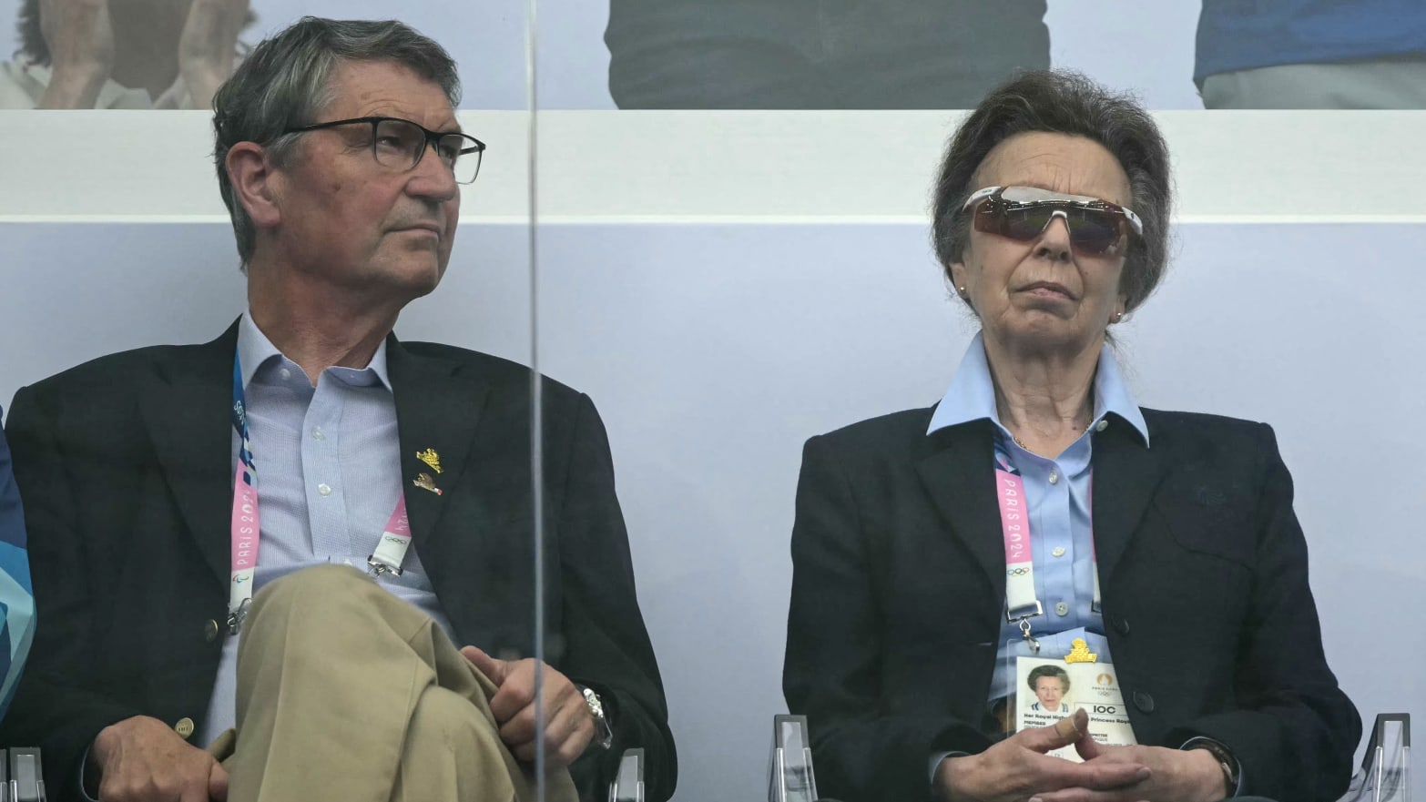 Princess Anne at the Paris 2024 Olympic Games 