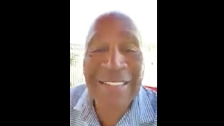 O.J. Simpson expresses support for 2024 Republican presidential candidate Vivek Ramaswamy.