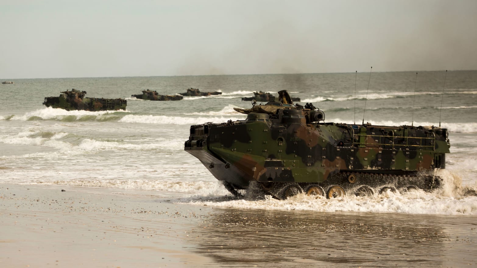 Did the Marines’ 40-Year-Old ‘Amphibious Tractor’ Just Strike Again?