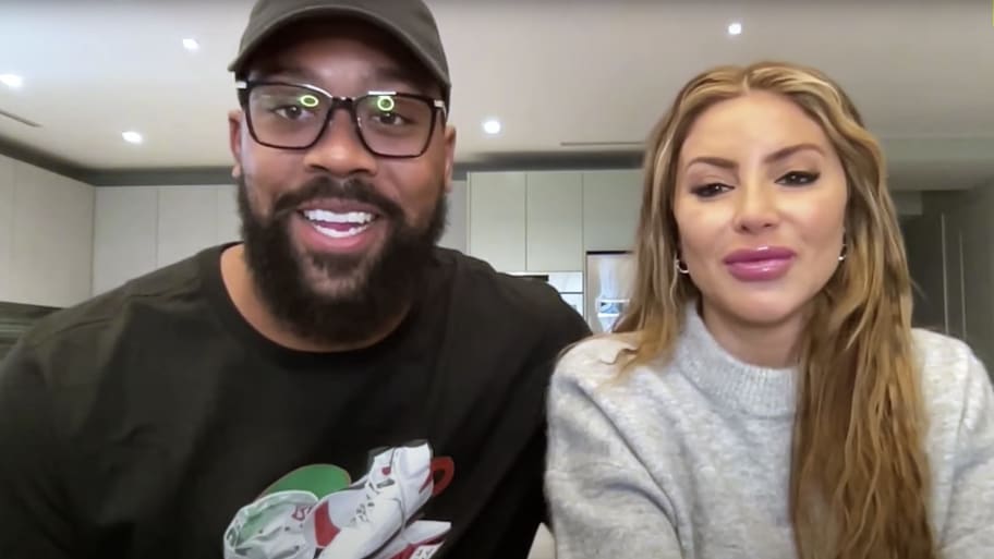 Marcus Jordan and Larsa Pippen on the Pablo Torre Finds Out podcast.