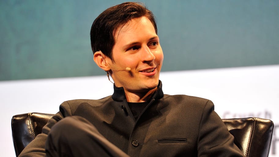 Pavel Durov, CEO and co-founder of Telegram speaks at TechCrunch Disrupt SF